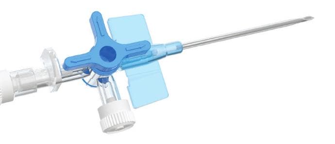 IV Cannula with Integrated Three-Way Stop Cock